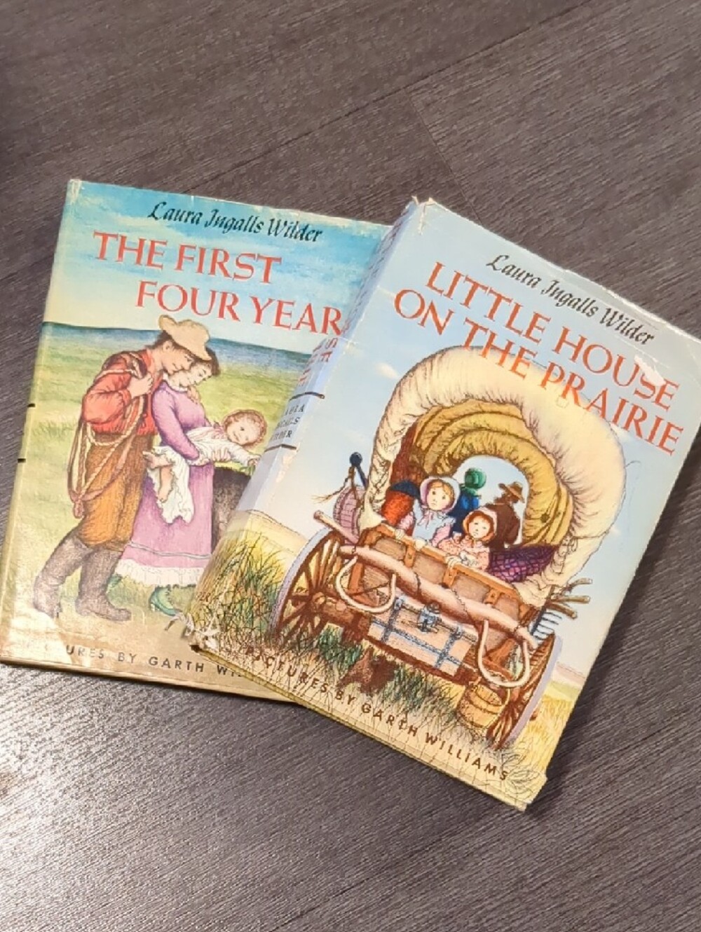 Little House On The Prairie & The First Four Years Books Laura Ingalls Wilder